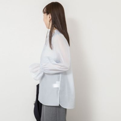 NOLLEY'S sophi(ノーリーズソフィー)のウォッシャブルオーガンジー