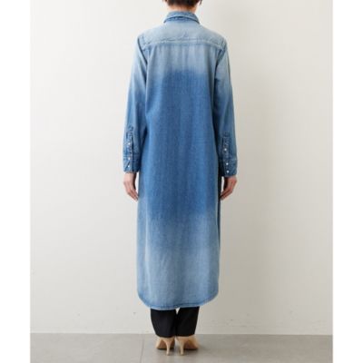 Whim Gazette(ウィム ガゼット)の《WEB限定》DENIMロングシャツ