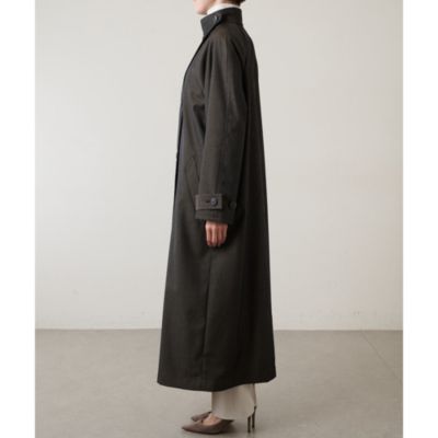 売り切りセール！ウィムガゼット　トレンチコート　シャンプレートレンチコート ウィムガゼットWhim gazette トレンチコート ロングコート ライナー付