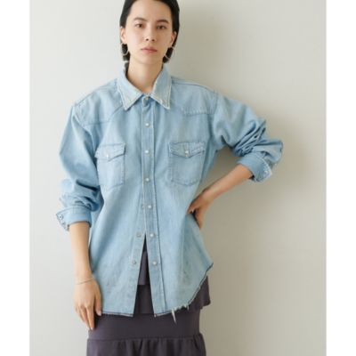 アパルトモン　REDCARD NELLY SHIRTS RED CARD/レッド カード】 Nelly Denim Shirts（シャツ