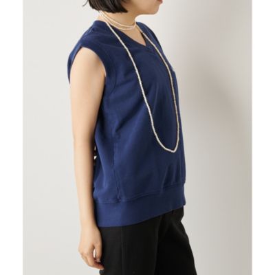 Whim Gazette(ウィム ガゼット)の【Sporty&Rich】ロゴVネック