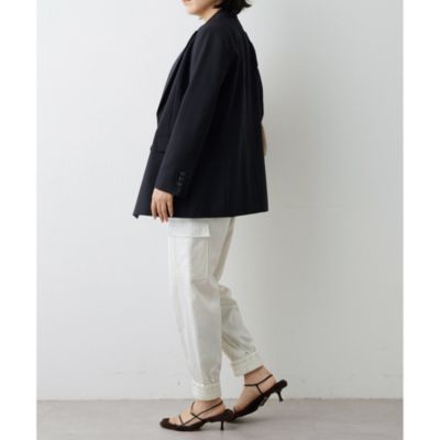Whim Gazette サテンカーゴパンツ Whim Gazette(ウィム ガゼット)のサテンカーゴパンツ通販