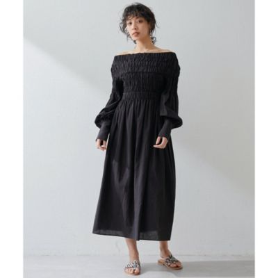 新品 Whim Gazette ウィムガゼット シャーリングワンピース Whim Gazette(ウィム ガゼット)のシャーリングワンピース通販