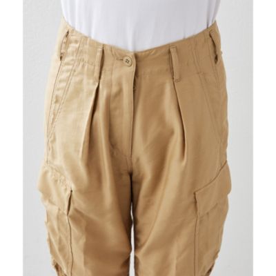 Whim Gazette(ウィム ガゼット)のバックサテンカーゴパンツ通販