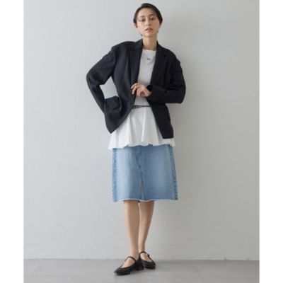 Whim Gazette(ウィム ガゼット)の【GEMINI】シェイプジャケット通販