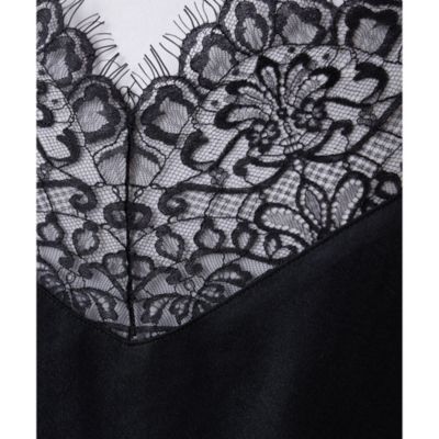 Whim Gazette レースキャミワンピース Fサイズ ウィムガゼット Whim Gazette レースキャミワンピース （black