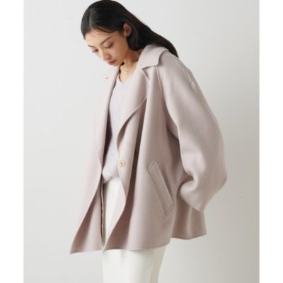 Whim Gazette(ウィム ガゼット) リバーピーコート ウィムガゼット Whim Gazette リバーPコート （camel） - ファッション