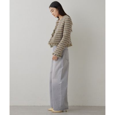 Whim Gazette(ウィム ガゼット)の【LINTON】ツィードジャケット通販