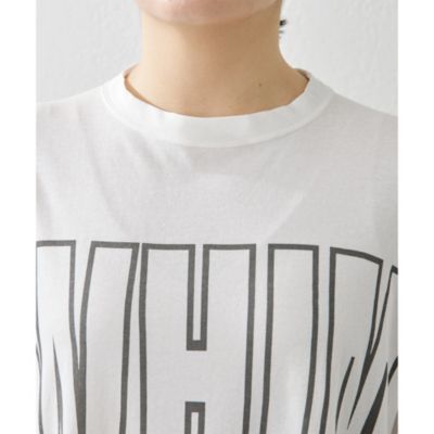 Whim Gazette(ウィム ガゼット)のリラックスロゴTシャツ通販 | LEEマルシェ