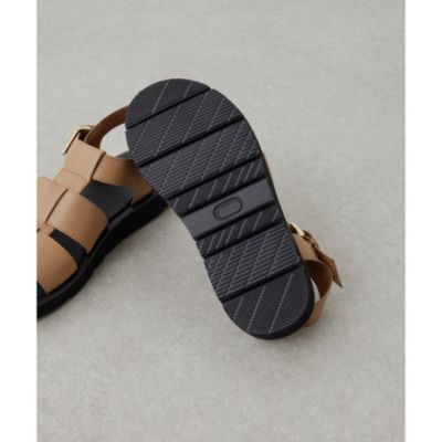 【美品／完売商品】Whim Gazette(ウィム ガゼット) クロスサンダル Whim Gazette(ウィム ガゼット)の【2.718】クロスサンダル通販