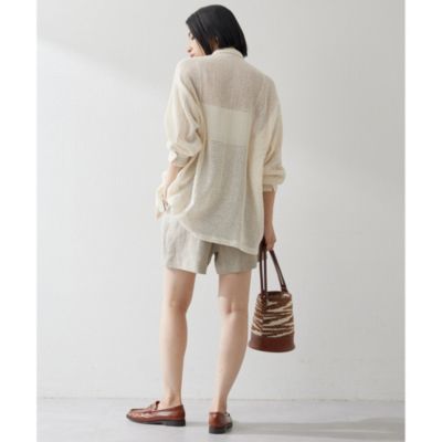 j*b様 リネンハイウェストショートパンツ　ウィムガゼット　新品未使用　フリーサ j*b様 リネンハイウェストショートパンツ ウィムガゼット 新品未