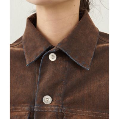 Whim Gazette(ウィム ガゼット)のデニムフロッキーGジャン通販