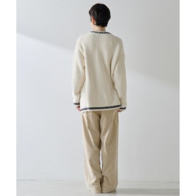 Whim Gazette(ウィム ガゼット)の【GEMINI】ワッペンツキニット