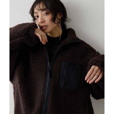 Whim Gazette(ウィム ガゼット)のボアブルゾン通販 | 集英社HAPPY PLUS