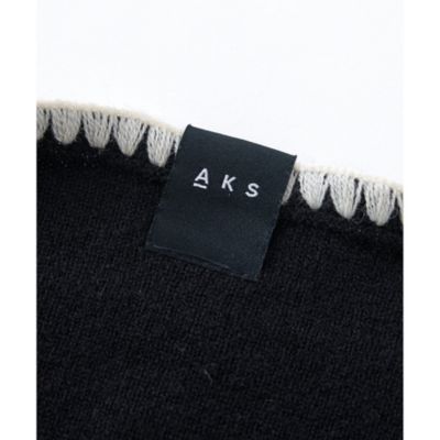 Whim Gazette(ウィム ガゼット)の【Christian AKS】Wool Stitch Stole