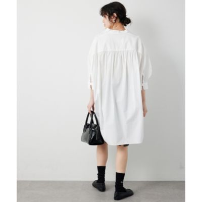 ❗お値下げしました❗カットワーク刺しゅう ジャージーチュニックシャツ Whim Gazette(ウィム ガゼット)の刺繍チュニックシャツ通販 | 集英社