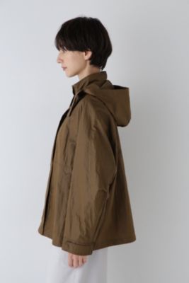 human woman(ヒューマン ウーマン)の◇ナイロンシャインサテンブルゾン