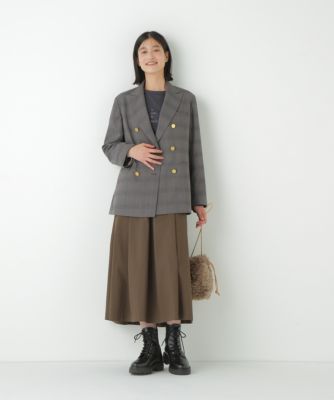 human woman(ヒューマン ウーマン)の◇コットンナイロンツイルスカート