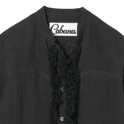 Cabana(カバナ)の【HPS別注＆復刻】リネンフリルシャツワンピース通販  