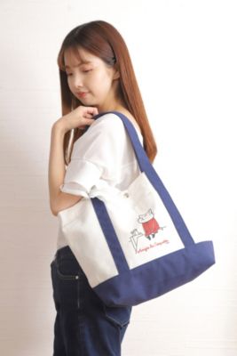 Angie La Coquette 麗しのアンジー(アンジー・ラ・コケット ウルワシノアンジー)のキャンバスバイカラートートバッグ通販