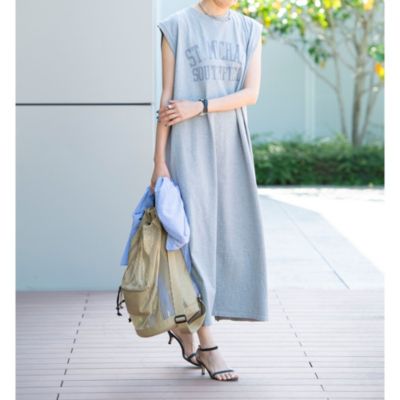 徳原文子×REMI RELIEF 【Marisol別注】ロゴワンピース