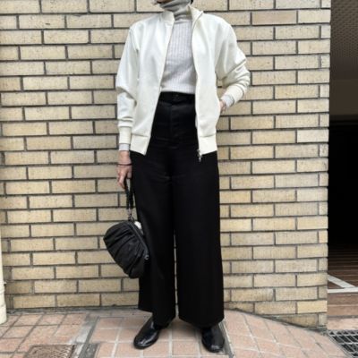 MT..♡　ブルゾン、スワンT SLOANE×eclat(スローン×エクラ)の【宮崎桃代さん別注】ウール