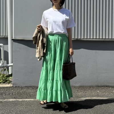 COUTURE D ADAM ティアードスカート 徳原文子×COUTURE D'ADAM(徳原文子×クチュール ド アダム)の