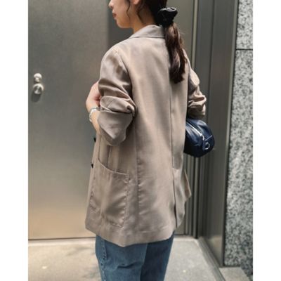 M7days(エムセブンデイズ)のダブルブレストシアージャケット通販