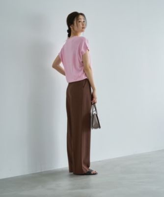 STYLE DELI(スタイルデリ)のサラッと涼しい薄手なVネックニット