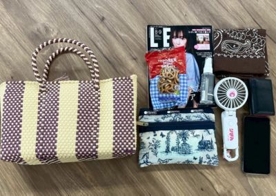 レトラ　メルカドバッグ　☆新品未使用☆　Letra×hal コラボ 予約販売】MERCADO BAG - Letra×hal ORIGINAL CHECK - Dark