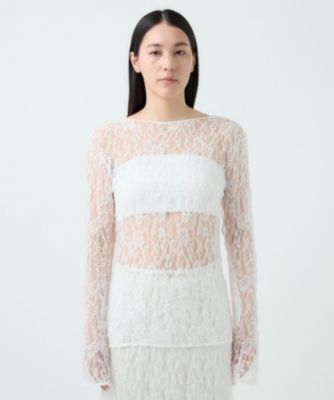 Chaos グラスレースプルオーバー　ホワイト Chaos(カオス)のグラスレースプルオーバー通販 | 集英社HAPPY