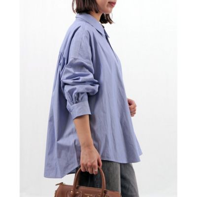 モデル身長:152cm/ブルー/着用サイズ:FREE