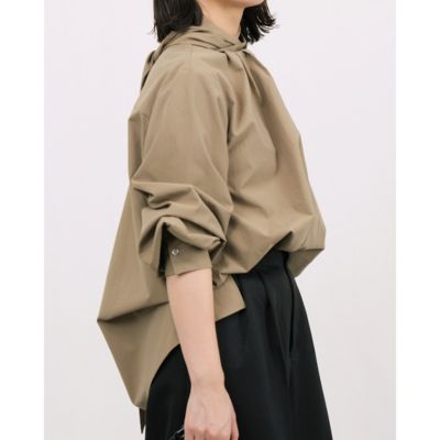 M7days ハリ感ボウタイブラウス ベージュ M7days(エムセブンデイズ)のハリ感ボウタイブラウス通販 | 集英社HAPPY