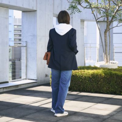 �X�^�b�t�g��166cm�@�W���P�b�g NAVY/36�A�f�j�� Medium Indigo/25