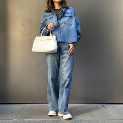 ＼大好評！／人気ブロガーbemiさん×HealthyDENIMMarisol別注『USED加工Pink Pepper』スタッフ身長別履き比べ！【40代ファッション】