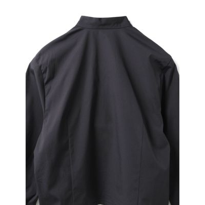 mizuiro ind(ミズイロインド)のスタンドカラーショートシャツ通販