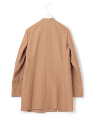 ICB洗える LooseWeave ノーカラージャケット サイズ40 タグ付 ICB(アイシービー)の【セットアップ対応・洗える】 LooseWeave