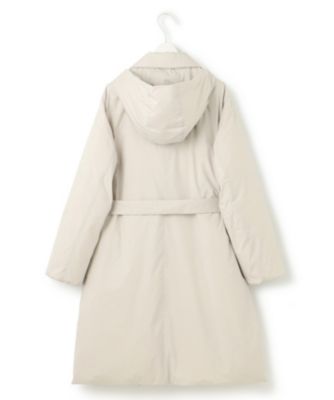 しろもふ！極美品！ICB ADSダウン ステンカラーコート ICB L(アイシービー エル)の【WEB&一部店舗限定】ADSダウン
