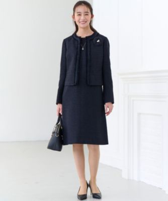 KUMIKYOKU ジャケット 組曲｜【KUMIKYOKU NAVY】コンフォータブルドレープ フレアスリーブ