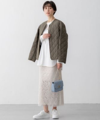 23区レディース ライナー付き撥水加工コート 40 23区 【撥水加工/洗える】ライナー付き マルチウェイアウター