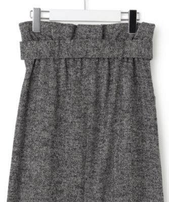 みな【今季美品】23区 ヘリンボーンループツイード Iライン スカート みな様専用【今季美品】23区 ヘリンボーンループツイード I