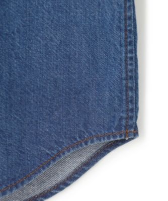 BEIGE，(ベイジ)の【洗える】DELAUP / ダンガリー風コットンデニム