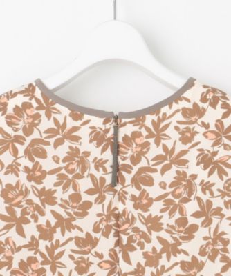 美品 自由区 自由区 ジユウク 洗える フラワープリント ワンピース 楽天市場】【SALE／30%OFF】【洗える】フラワーガーデンプリント