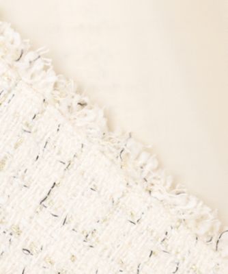 ANY SIS(エニィスィス)のファンシーツイードペプラム ジレ通販