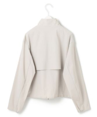 ICB今季接触冷感UVカット防シワ洗えるアトラストリコットブルゾン美品 Sサイズ ICB(アイシービー)の【接触冷感・UVカット・防シワ・洗える