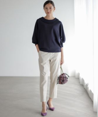 組曲 S(クミキョク エス)のハンサムツイルテーパード パンツ通販  