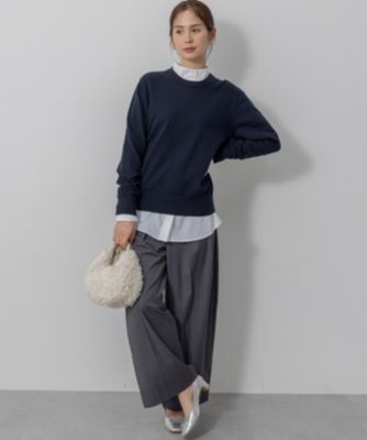 組曲(クミキョク)の【加藤ローサさん着用 / 前後着用可】コットン