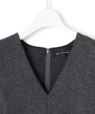 23区(ニジュウサンク)のラメミックスツイード Vネックワンピース通販