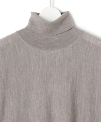 23区 L(ニジュウサンク エル)の【洗える】ギャザーコンビ ニット