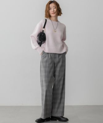 新品タグ付✨23区 2026ウールカシミヤ パフスリーブ ニット セーター 32 23区(ニジュウサンク)の【GISELe掲載】ウールカシミヤ パフスリーブ